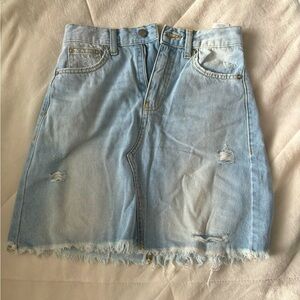 Dr. Denim Jean Skirt DISCOUNT SHIPPING